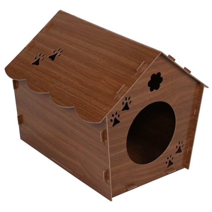 Domček pre mačky CATHOME hnedá 1