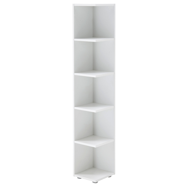 Regál CORNER LIGHT biela 1