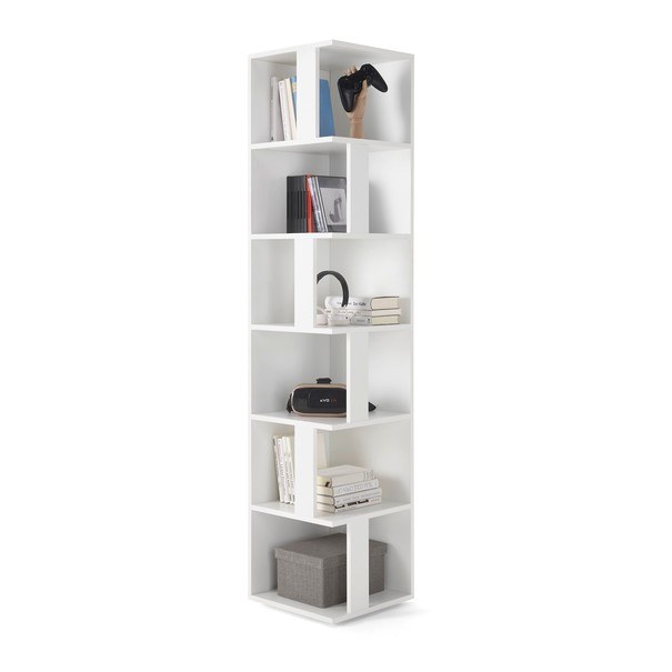 Regál CORNER SHELF biela 1