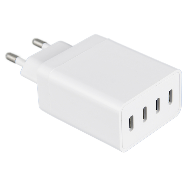 USB adaptér RD9200 biela, 4x USB-C 1