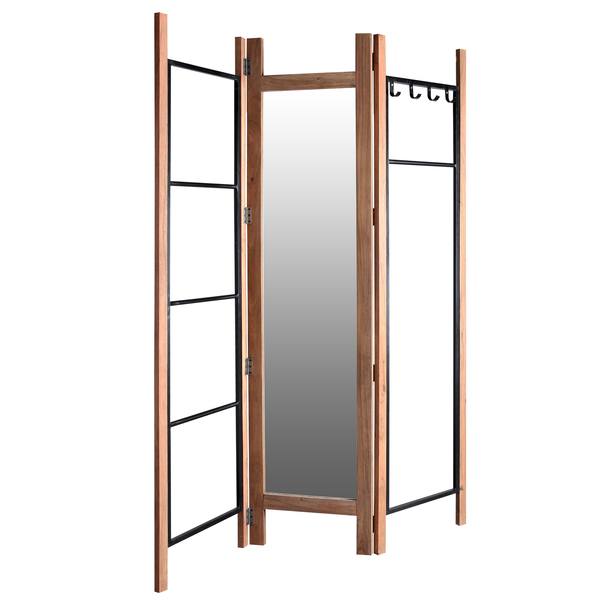 Paraván THUNDER palisander/kov 1