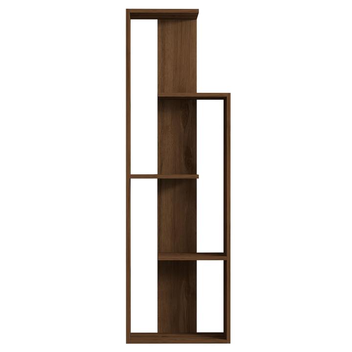 Regál WAND orech tmavý 1