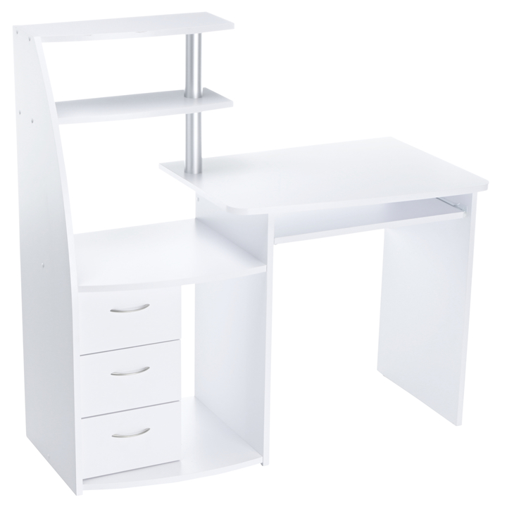 PC stôl WIKING biela 1