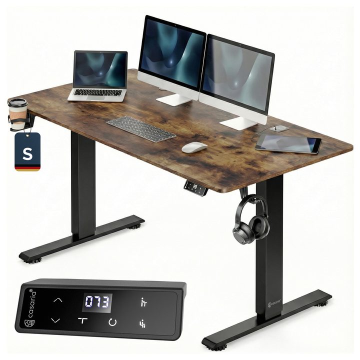 Písací stôl WORKSPACE 3 hnedá 1