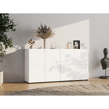 Komoda ARGYLL 154 4D biela 1