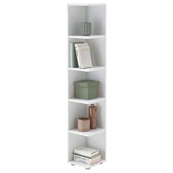 Regál CORNER LIGHT biela 2