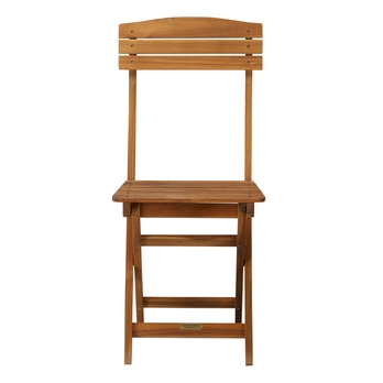 Záhradná stolička JAVA akácia/teak, sada 2 ks 2