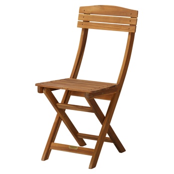 Záhradná stolička JAVA akácia/teak, sada 2 ks 3