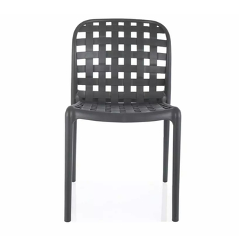 Jedálenská stolička STRAP sivá 1